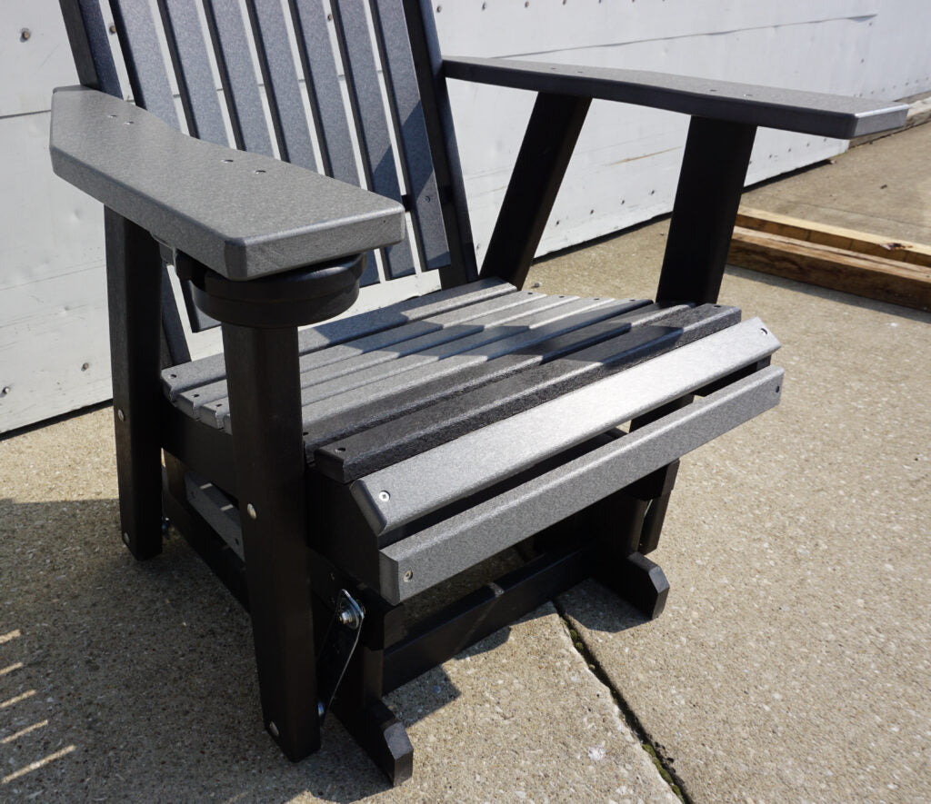 Poly 2′ Dundee Glider with Swing Out Cup Holder Amish Traditions
