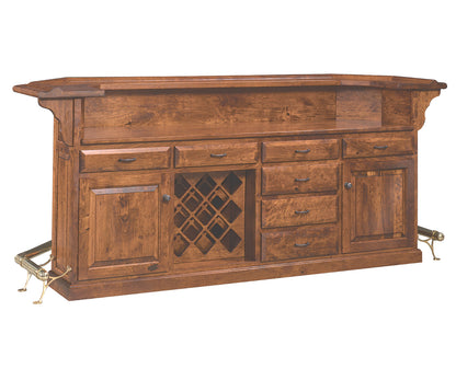 Deluxe Canted Raised Panel Bar