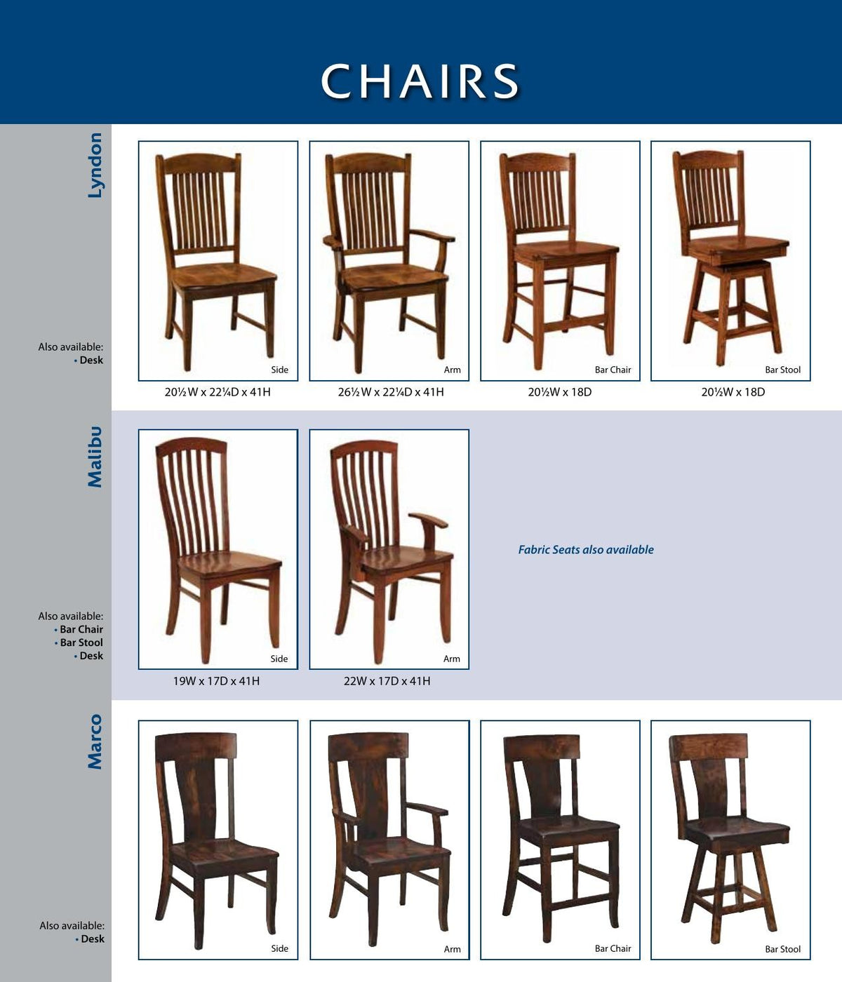 Catalog page