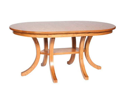 Double Carlisle Pedestal Table