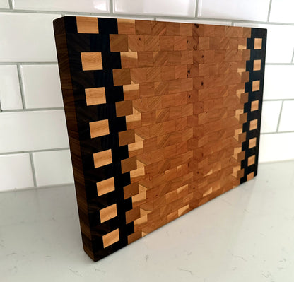 The Dubai Cutting Board – Brooklyn Wood Pattern 12" x 16"