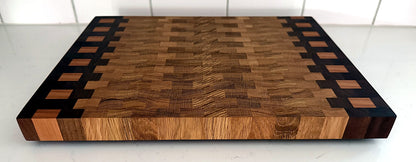 The Dubai Cutting Board – Cleveland Wood Pattern 12" x 16"