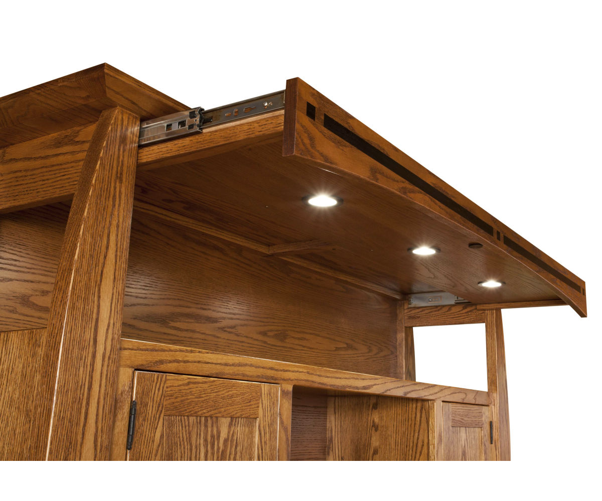 Boulder Creek Desk with Optional Hutch – 68W”