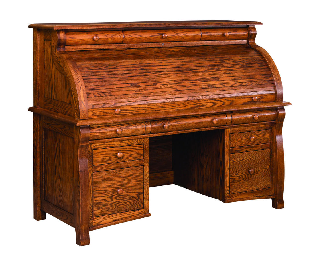 Castlebury Rolltop Desk – 65W”