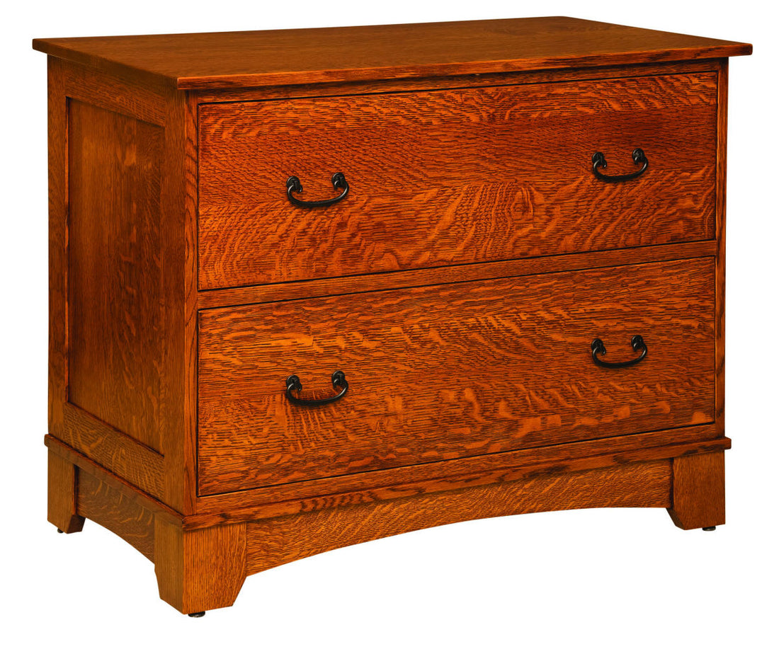Noble Mission Lateral File Cabinet with Optional Topper