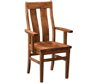 Emerson Saw-Marked Arm Chair