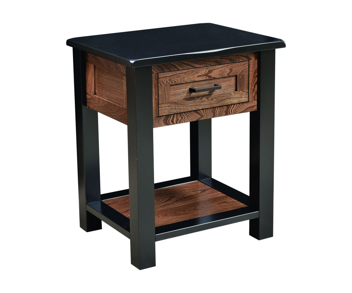 Empire Open Nightstand w/ Shelf