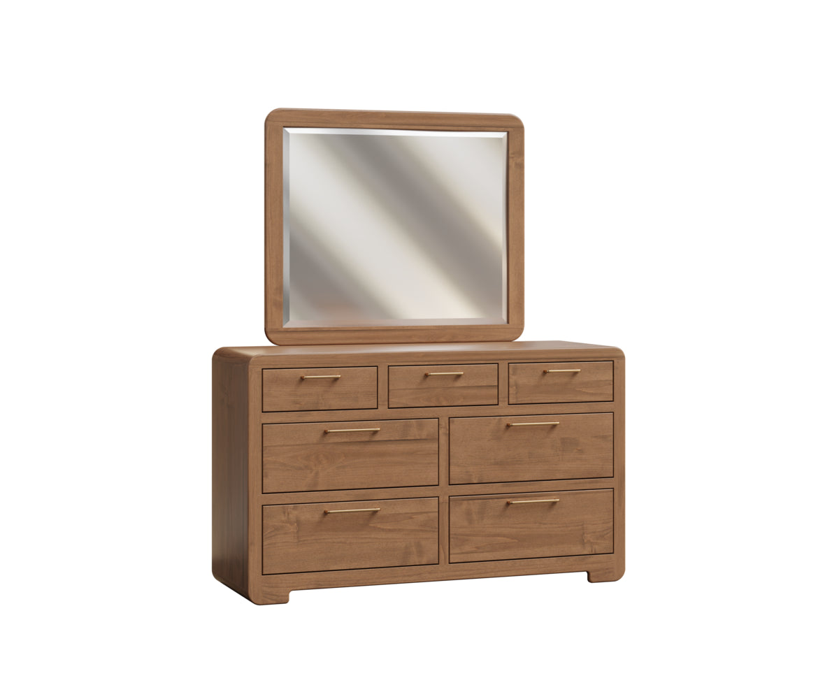 Europa Standard Dresser with Beveled Mirror