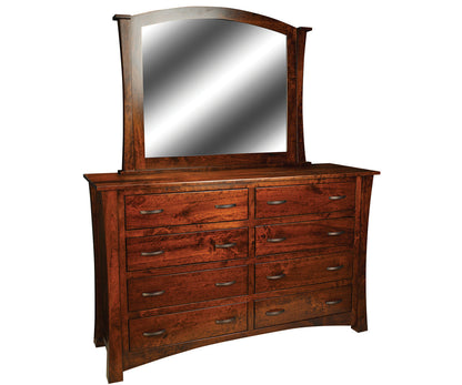 Woodbury Master Dresser with Beveled Mirror