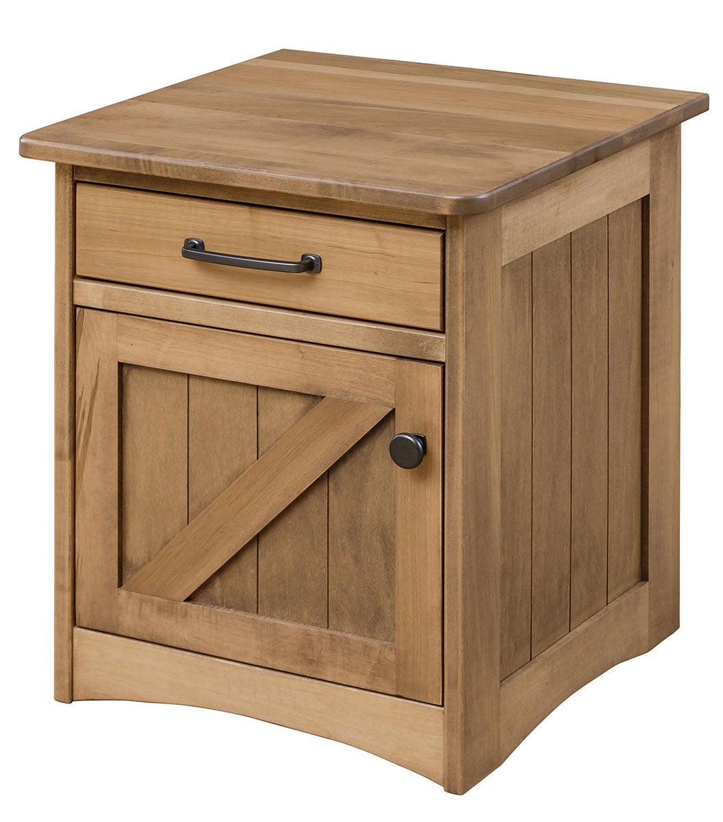 Farmstead End Table with Drawer