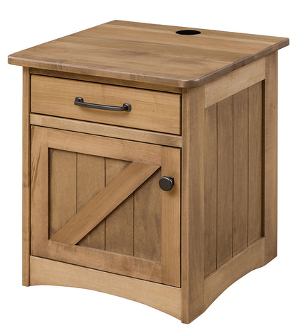Farmstead End Table with Drawer