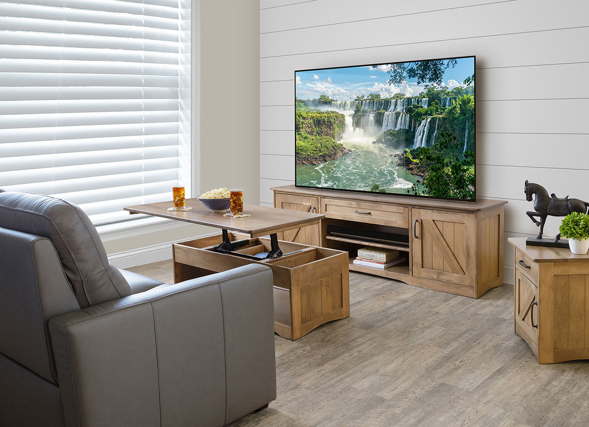 Farmstead End Table with Drawer