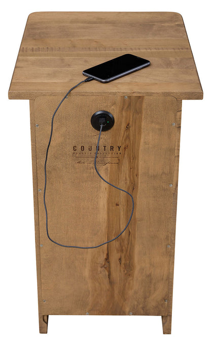 Farmstead End Table with Drawer