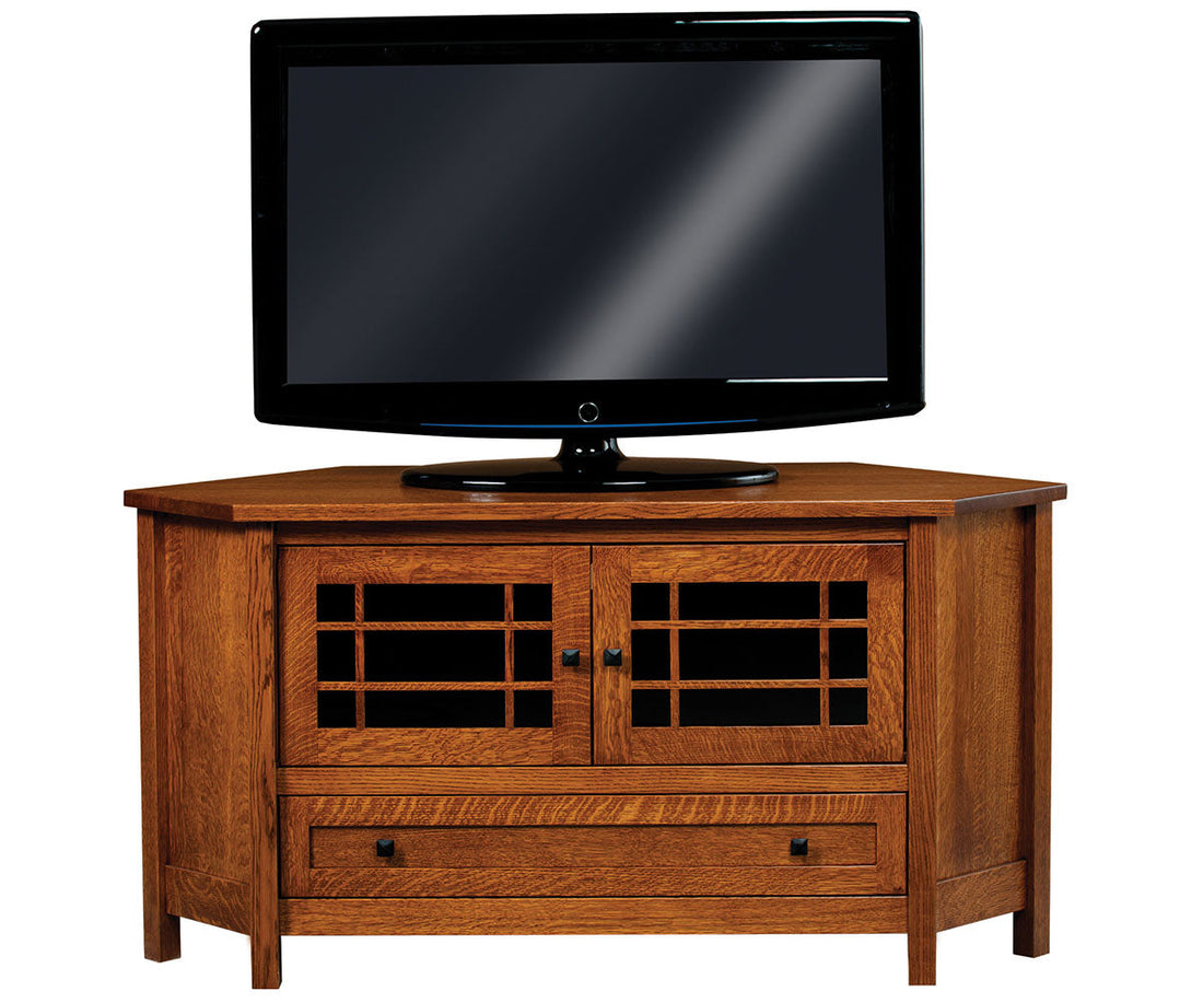 Centennial 2 Door, 1 Drawer Corner Console Stand