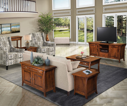 Ensenada 10 Shelf Double Bookcase