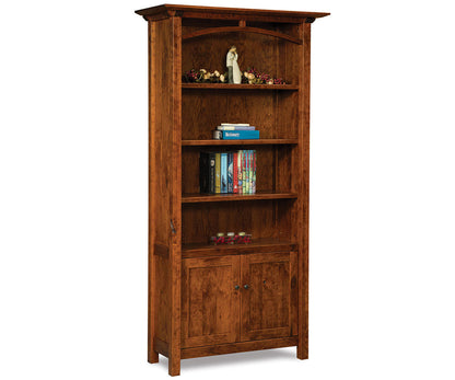 Artesa 4 Shelf, 2 Door Bookcase