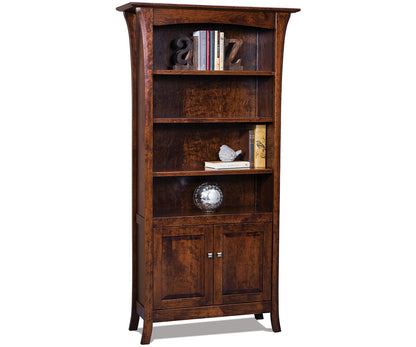 Ensenada 4 Shelf, 2 Door Bookcase