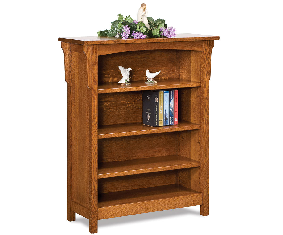 Bridger Mission 3 Shelf Bookcase