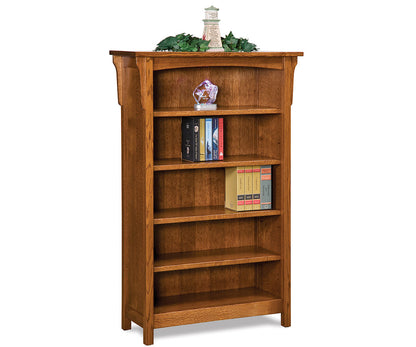 Bridger Mission 4 Shelf Bookcase