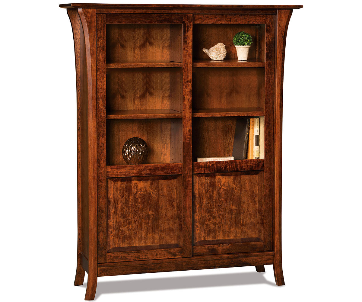 Ensenada 8 Shelf, 2 Door Bookcase