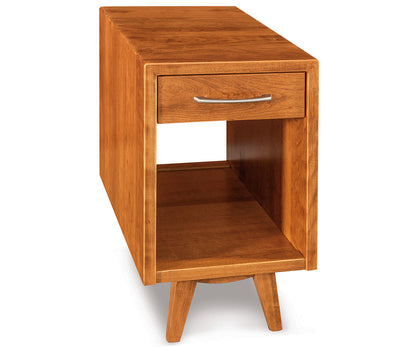 Marina Open Chair Side End Table W/Drawer