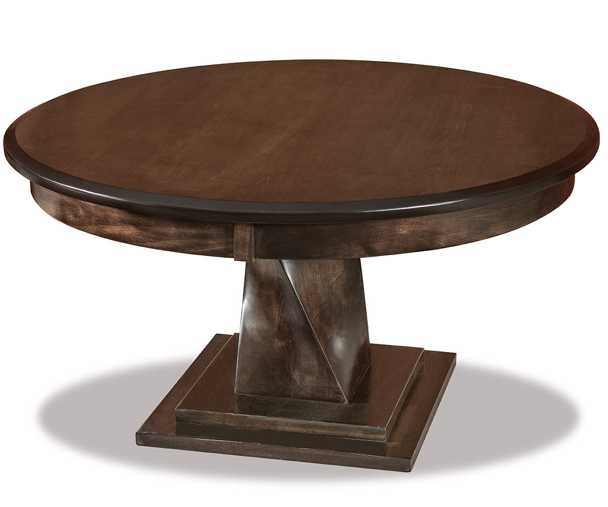 Lexington Arc 38" Round Solid Top Coffee Table