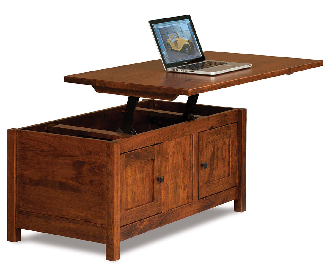 Centennial Enclosed Lift Top Coffee Table W/Doors