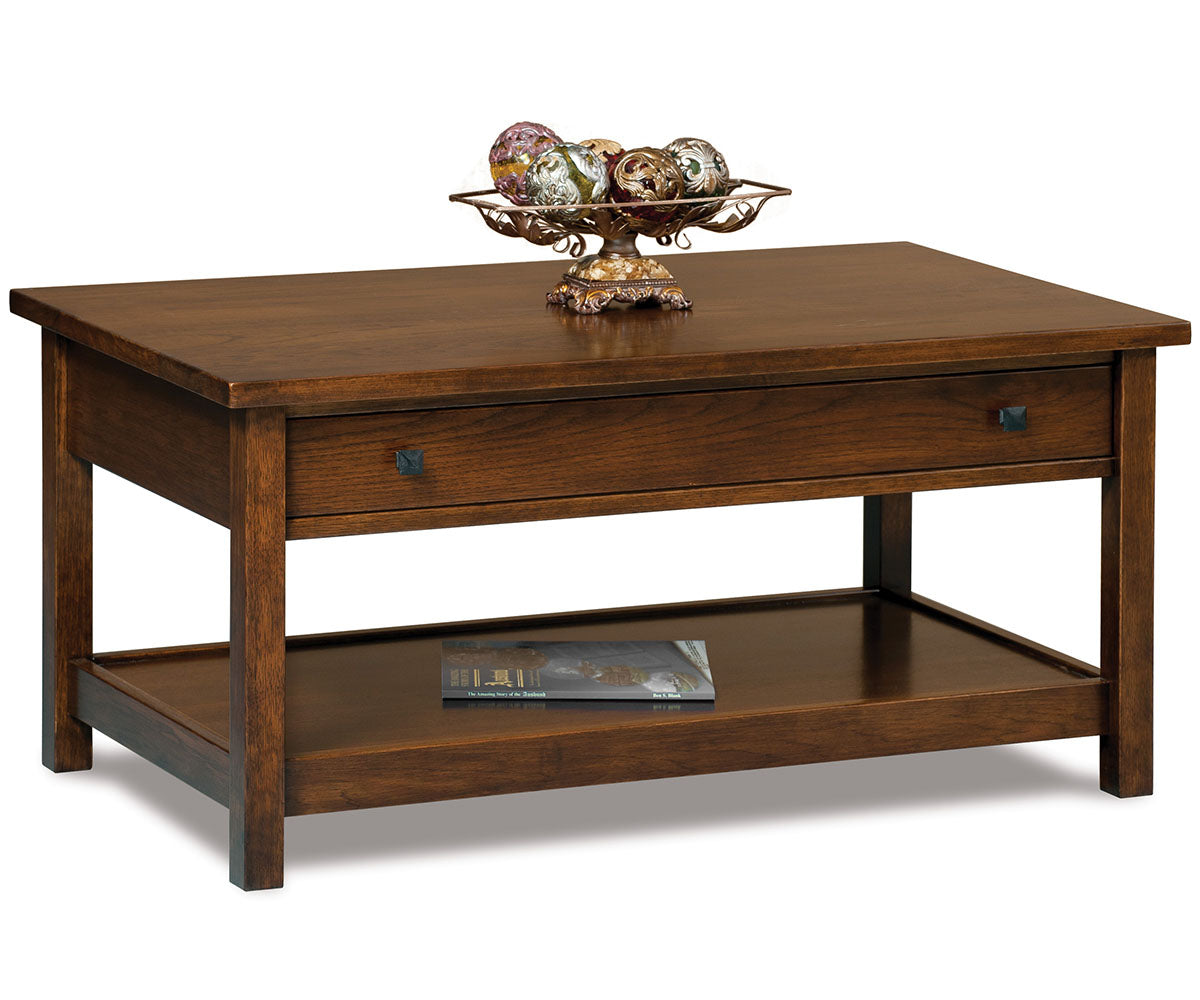 Centennial Open Coffee Table W/Drawer