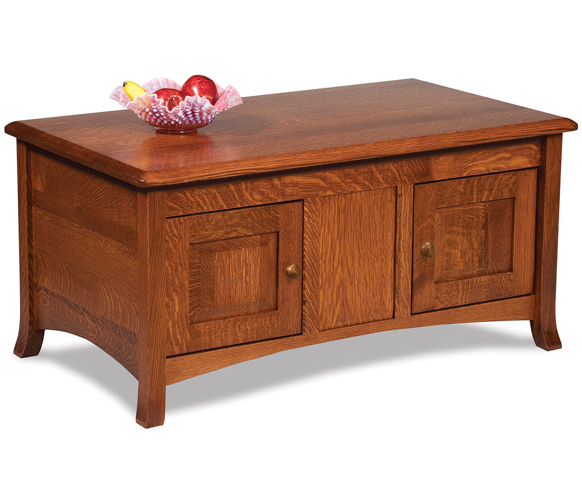 Carlisle Enclosed Coffee Table W/Doors