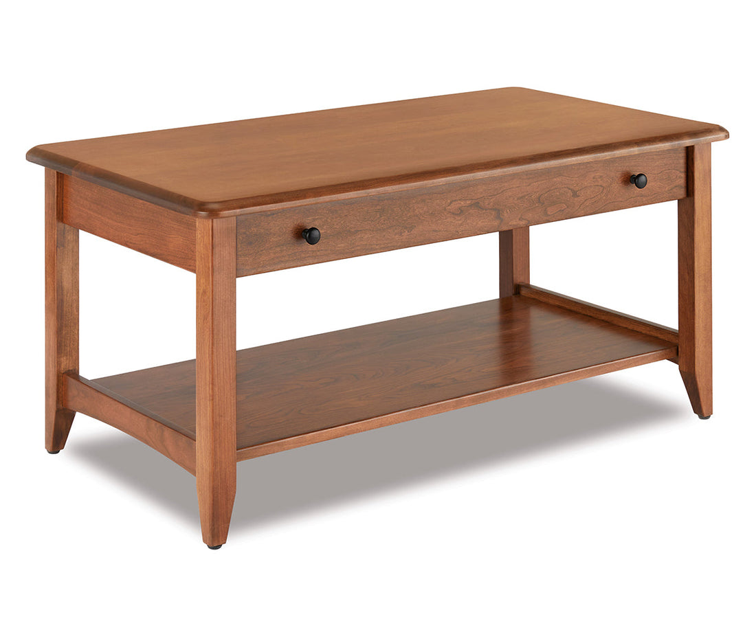 Dover Open Coffee Table W/Drawer