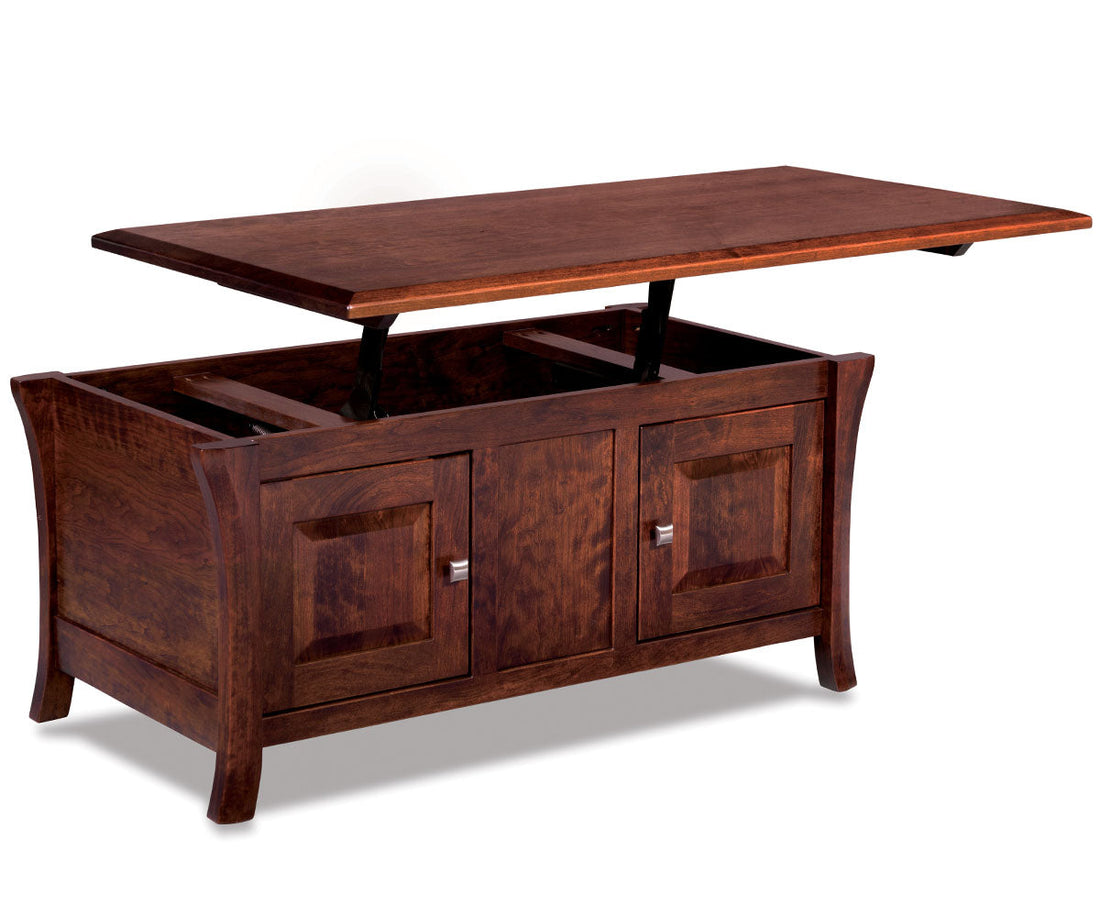 Ensenada Enclosed Lift Top Coffee Table W/Doors