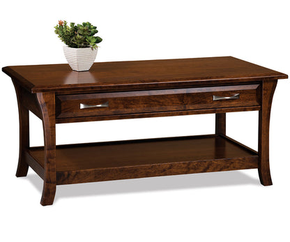 Ensenada Open Coffee Table W/Drawer