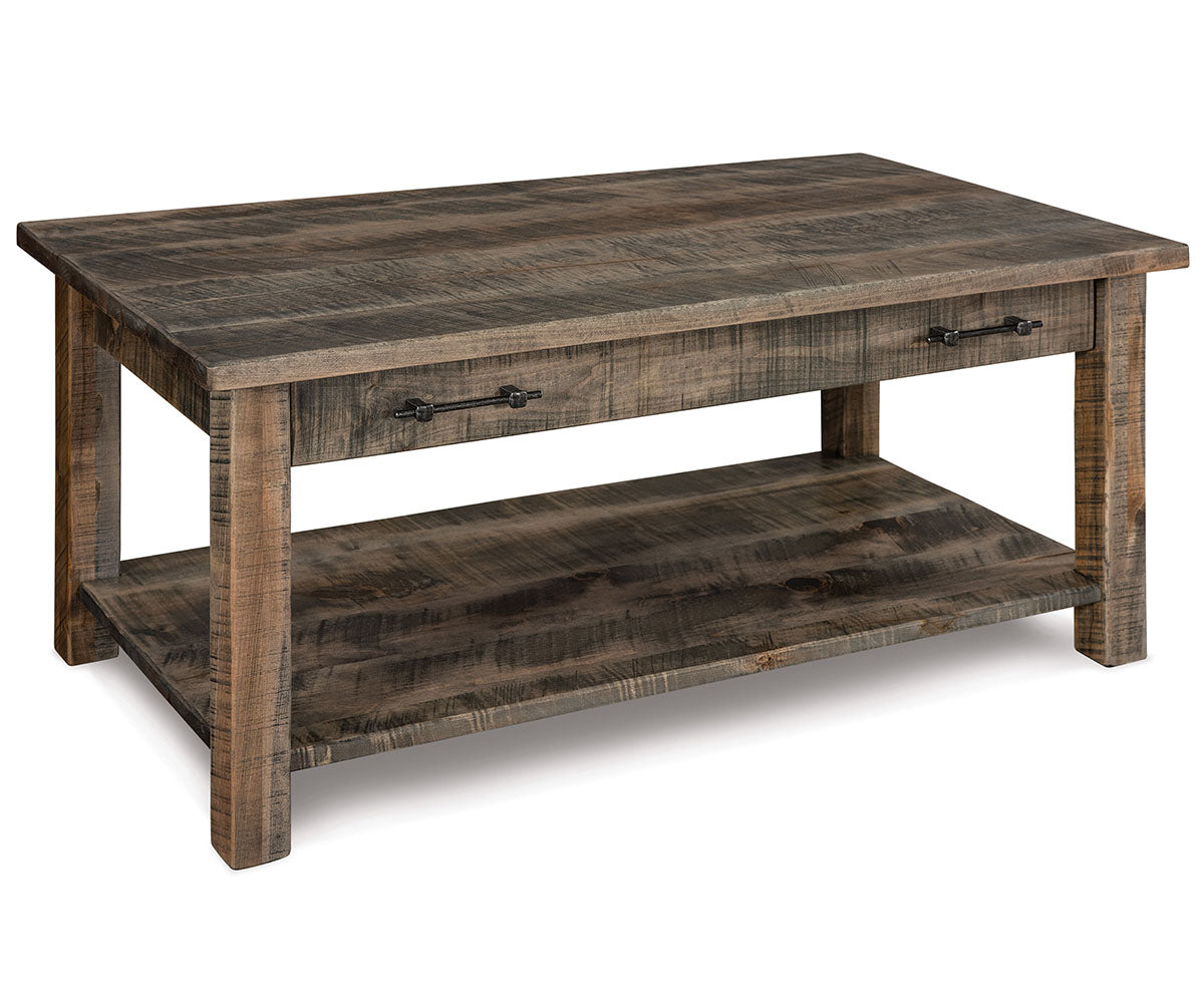 Houston Open Coffee Table W/Drawer & Shelf