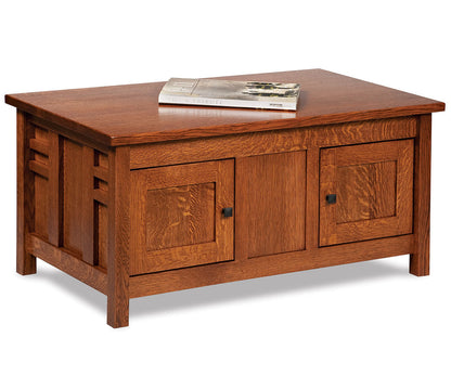 Kascade Enclosed Coffee Table W/Doors