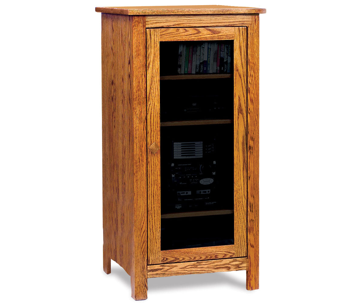 Mission Stereo Cabinet W/4 Adj. Shelves