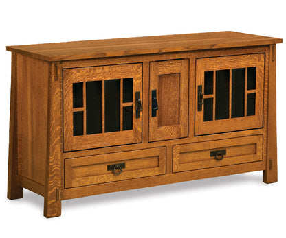 Modesto 36" High, 3 Door, 2 Drawer Media Stand