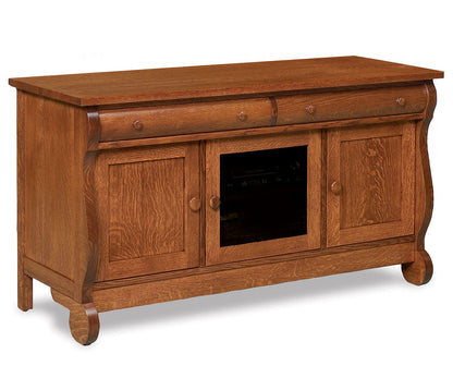 Old Classic Sleigh 3 Door, 2 Drawer Media Stand