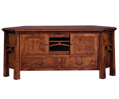 Artesa 3 Door, 2 Drawer, Corner Media Console