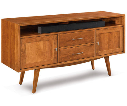 Marina 2 Door, 2 Drawer Media Stand W/Opening
