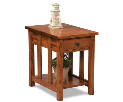 Kascade Open End Table W/Drawer