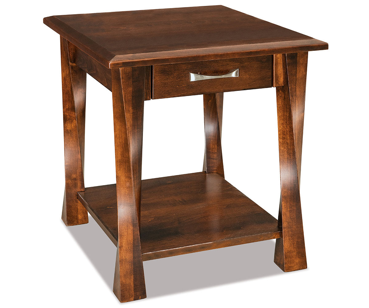 Lexington Arc Open End Table W/Drawer