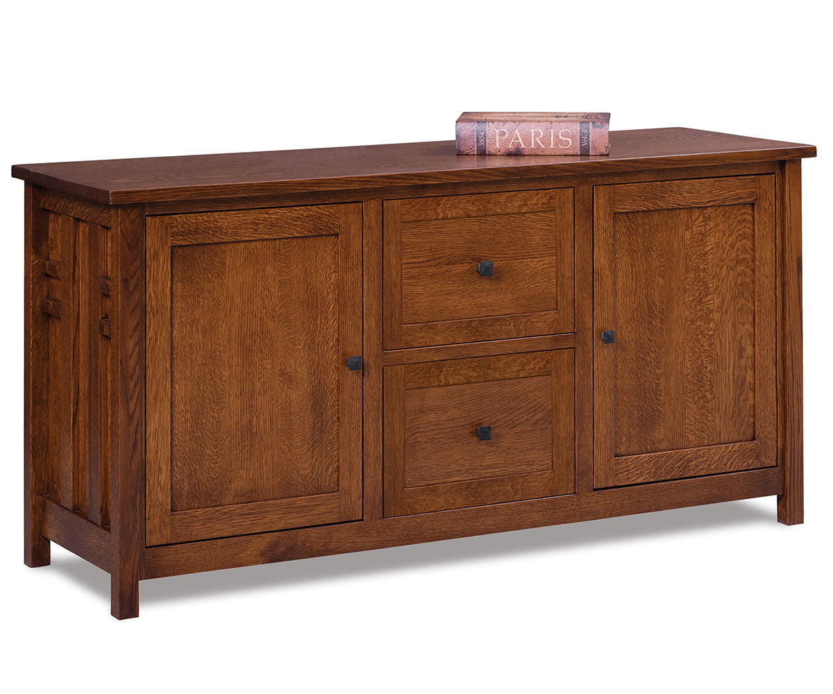 Kascade 2 Drawer, 2 Door Lateral File Credenza