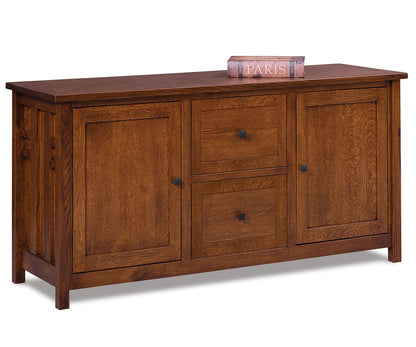 Kascade 2 Drawer, 2 Door Lateral File Credenza