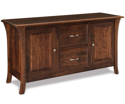 Ensenada 2 Drawer, 2 Door Lateral File Credenza