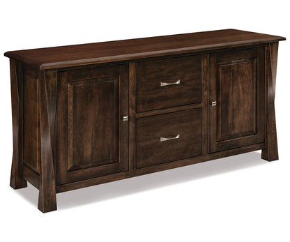Lexington Arc 2 Drawer, 2 Door Lateral File Credenza