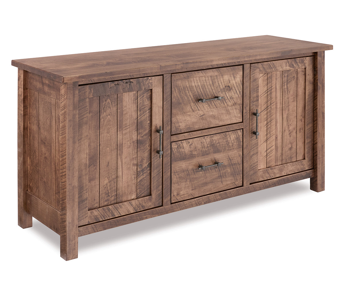 Houston 2 Drawer, 2 Door Lateral File Credenza