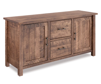Houston 2 Drawer, 2 Door Lateral File Credenza