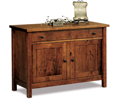 Centennial Enclosed Sofa Table W/Drawer, Doors & Shelf