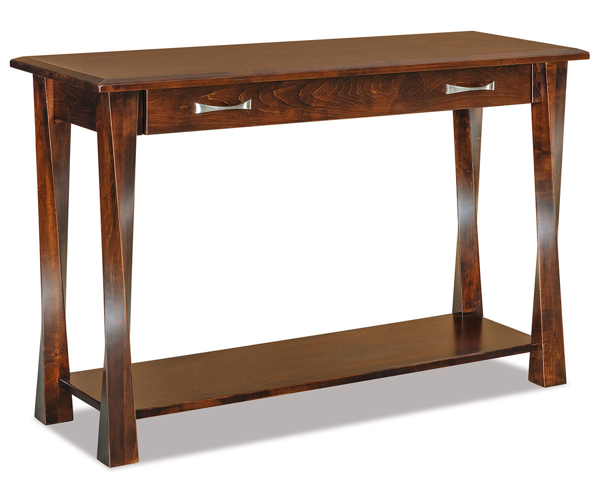 Lexington Arc Open Sofa Table W/Drawer