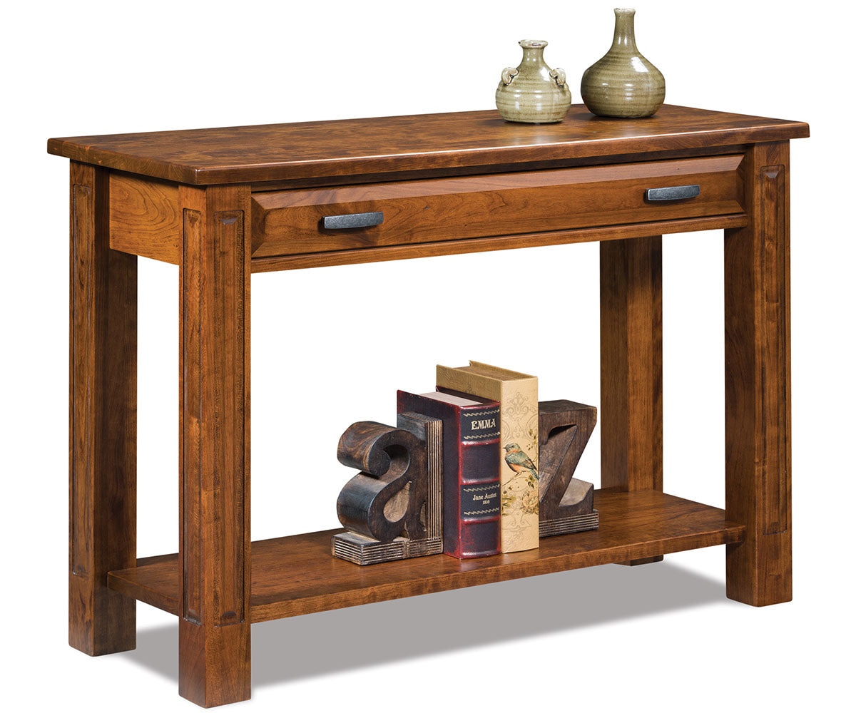 Lexington Open Sofa Table W/Drawer